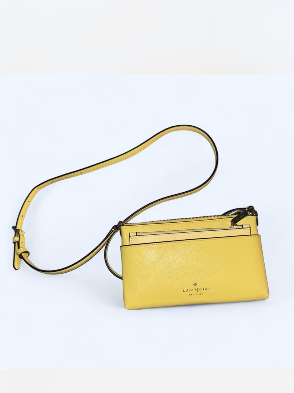 Kate Spade Sadie yellow crossbody bag